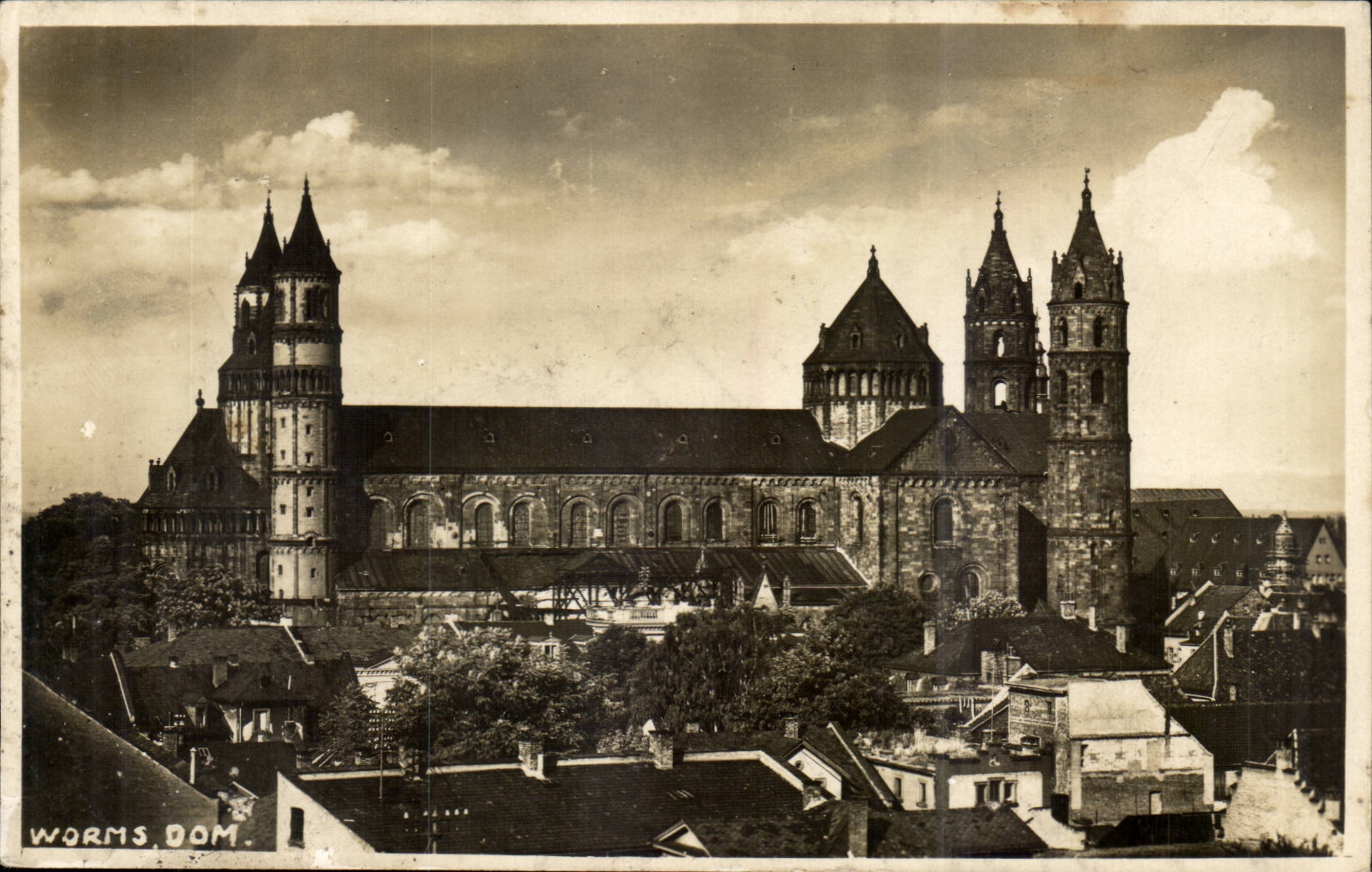 Allemagne - Deutschland - Worms Dom - CPA 