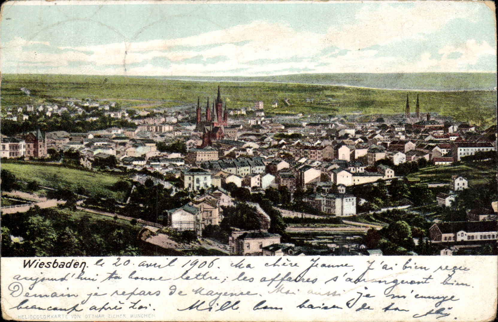 Allemange - Deutschland - Hessen - Wiesbaden - CPA 