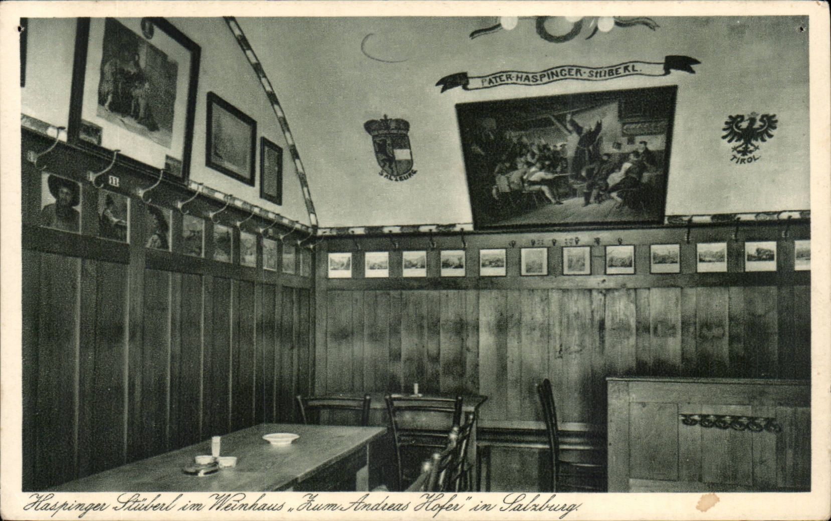 Austrich - Austria - Salzbourg - Salzburg - Weinstube - vin - CPA 
