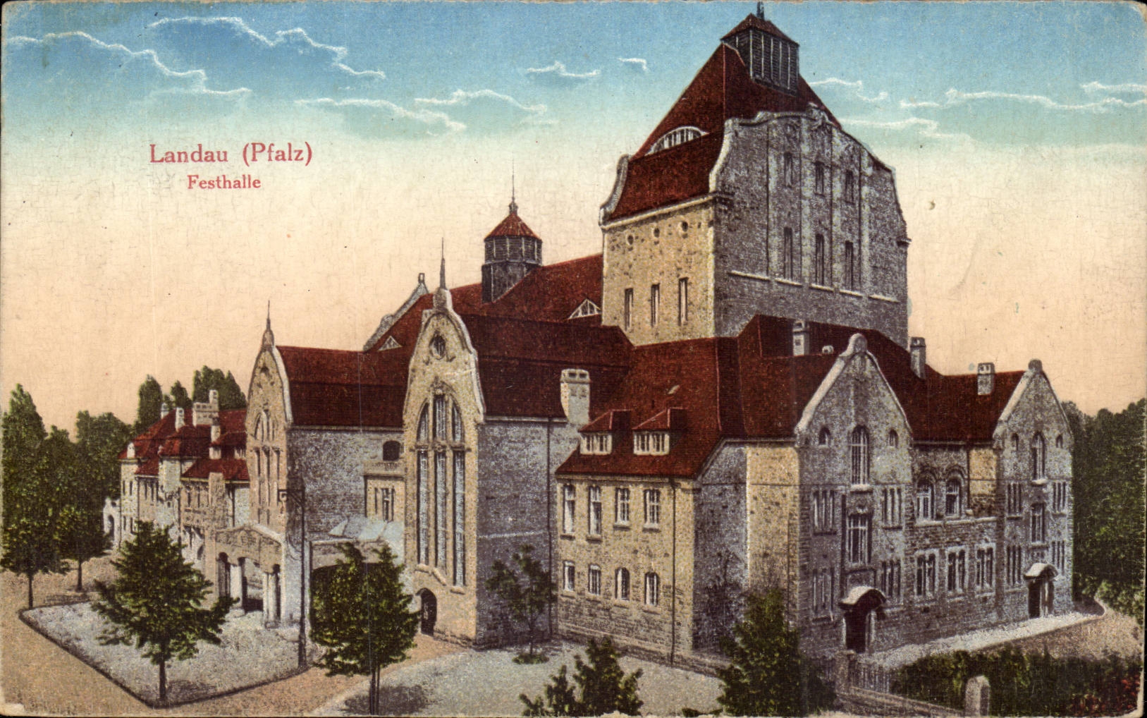 Allemagne - Deutschland - Landau - Festhalle - CPA 
