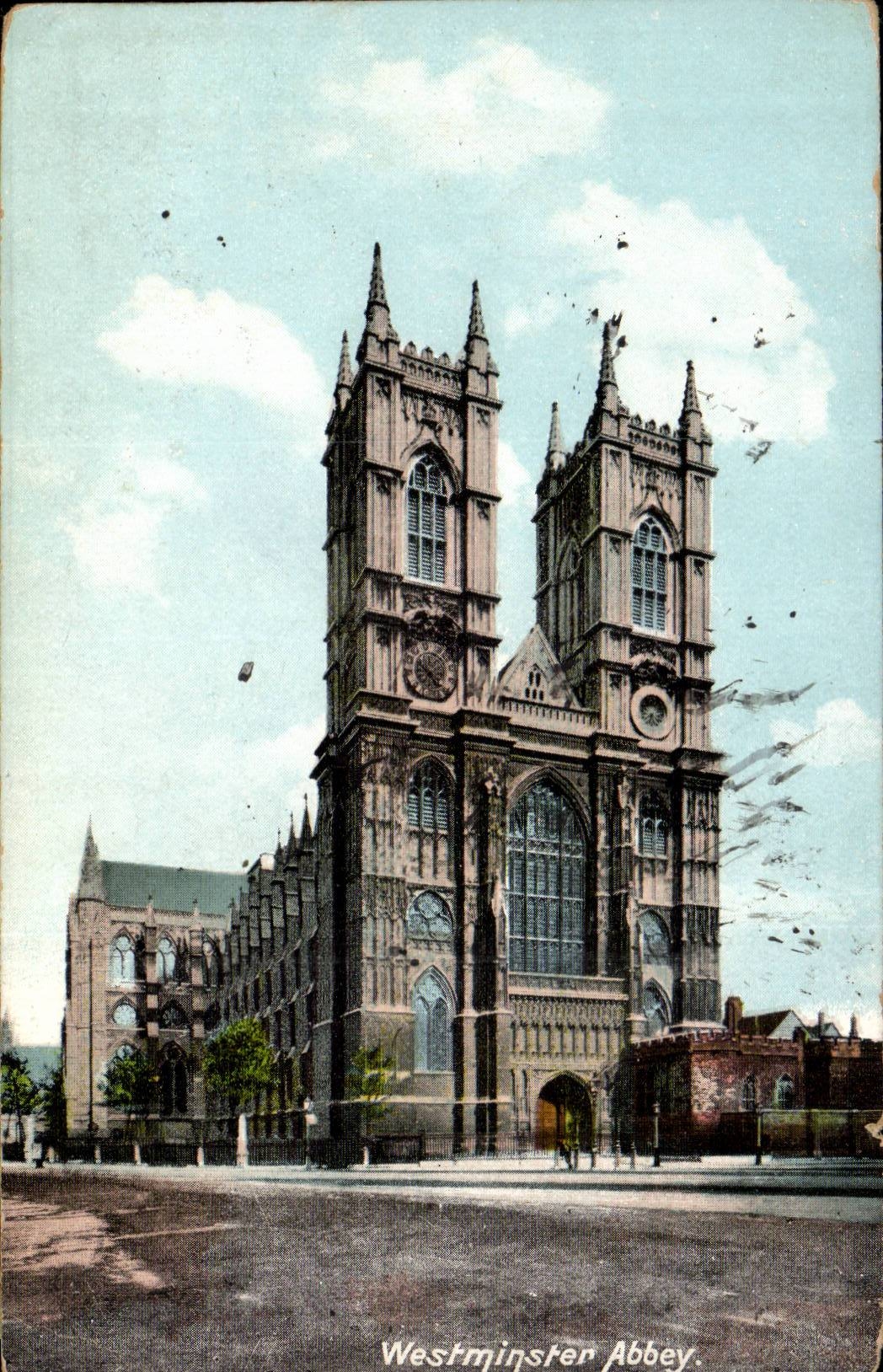 Grande Bretagne Londres London Westminster Abbey CPA 
