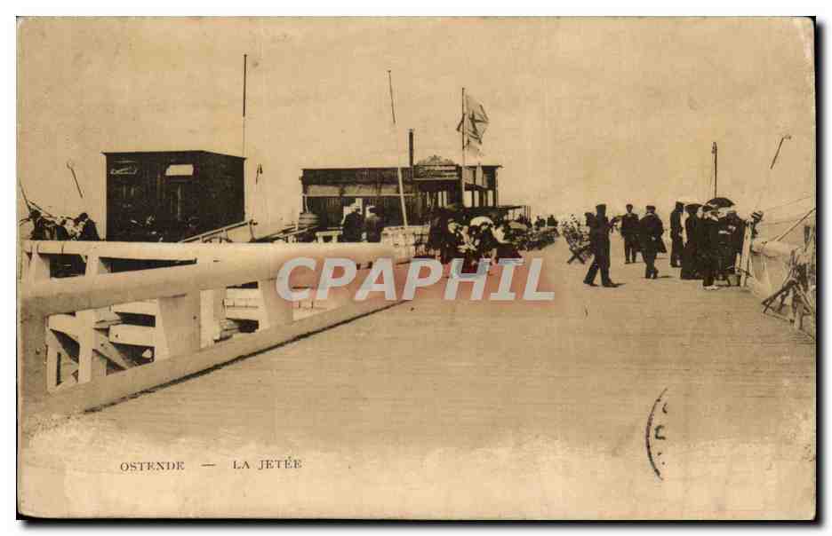 Belgique - Belgien - Ostende - Oostende - La Jetee - CPA 
