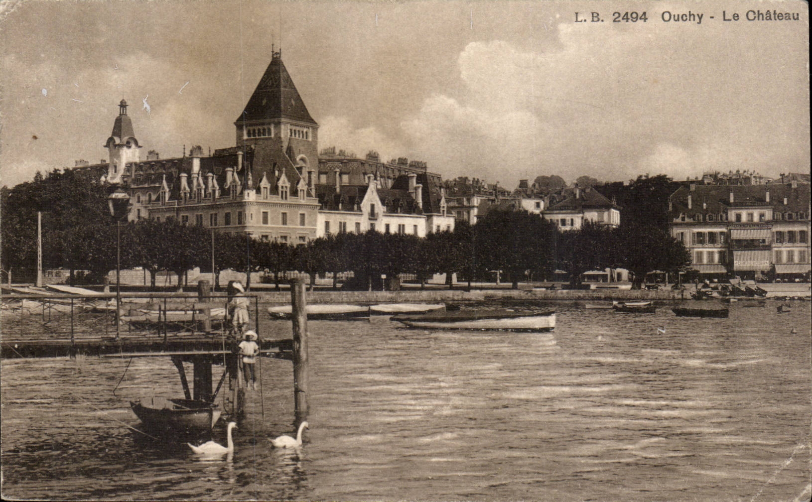 Suisse - Schweiz - Ouchy - Le Chateau - CPA 