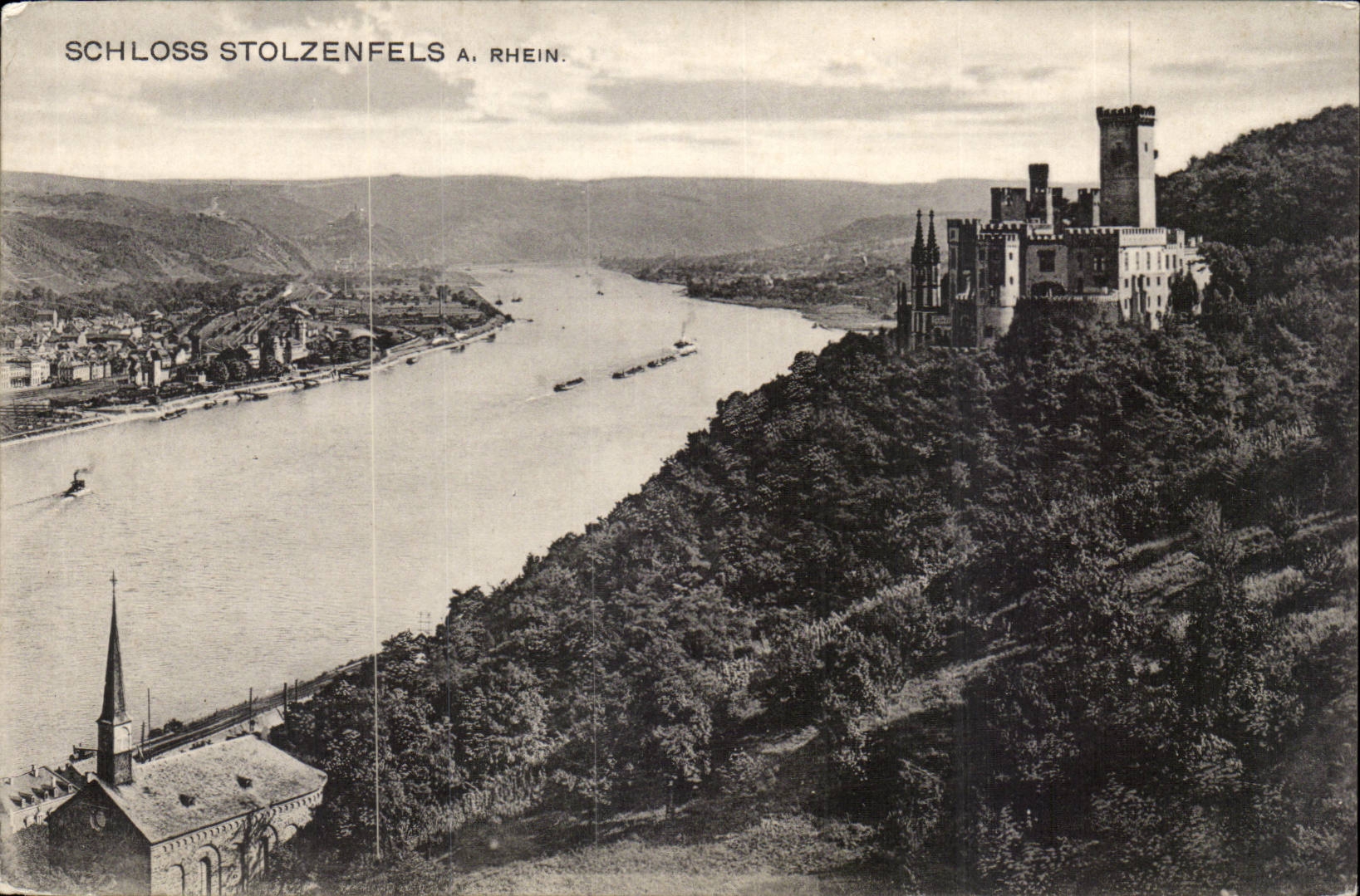 Allemagne - Deutschland - Schloss Stolzenfels a Rhein - CPA 