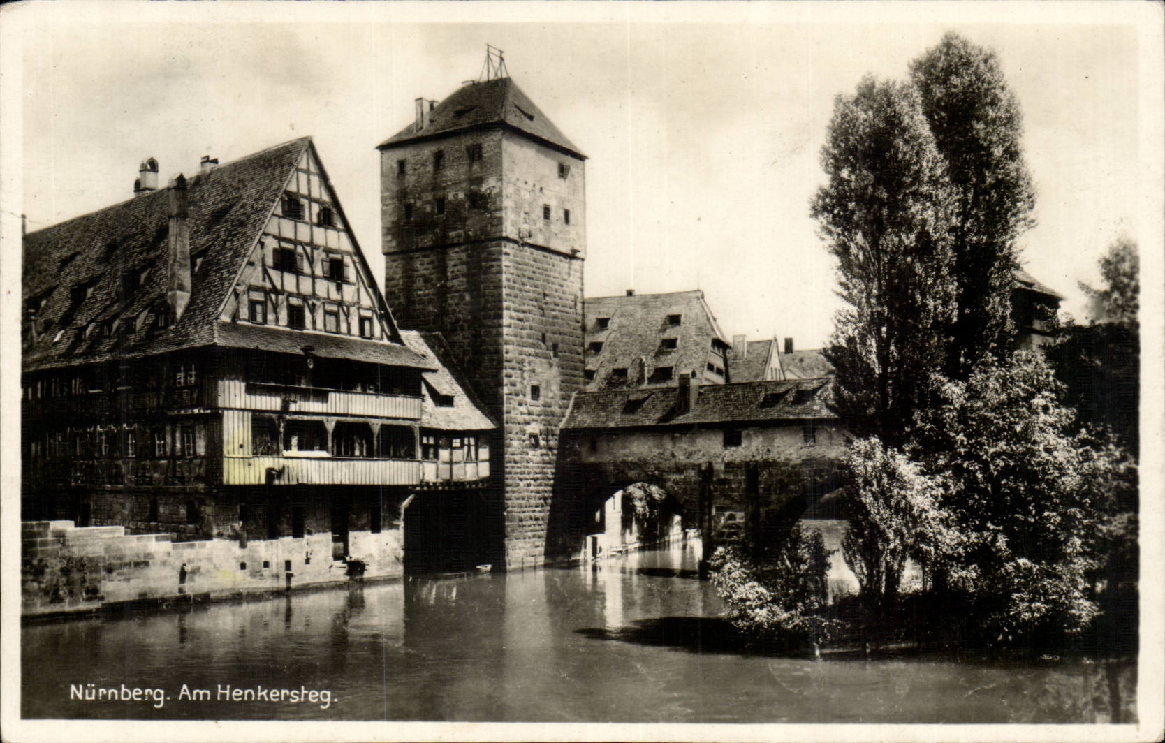 Allemagne - Deutschland - Nuernberg - Am Henkersteg - CPA 