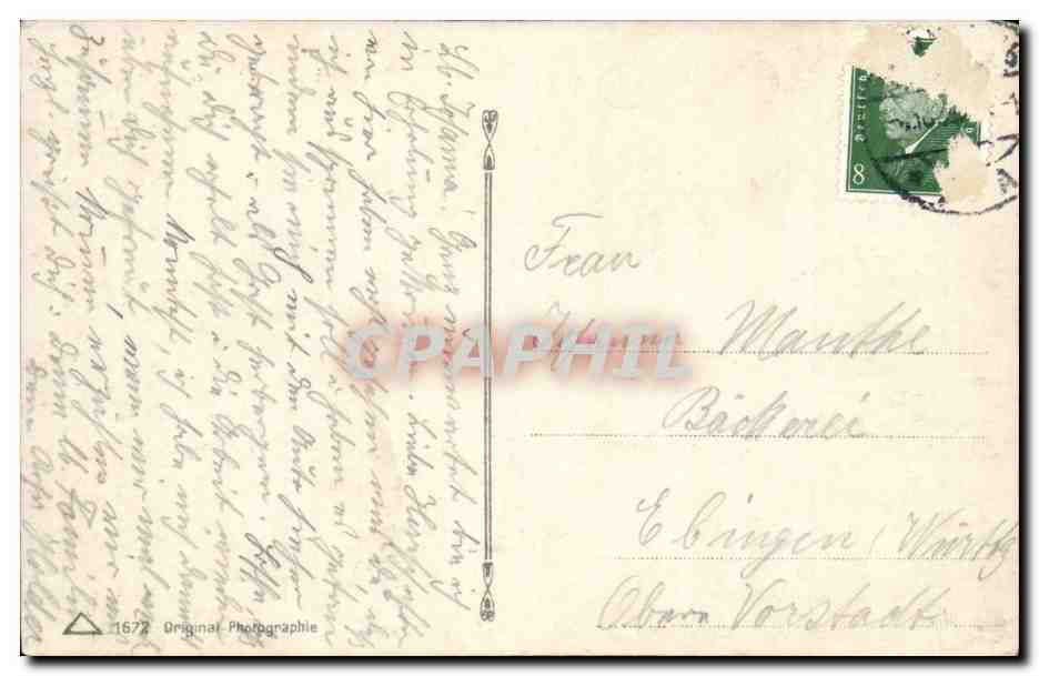 Allemagne - Deutschland - Nuernberg - Am Henkersteg - CPA  — Rückseite
