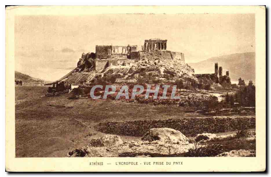 Athens — The Acropolis — View taken from the Pnyx