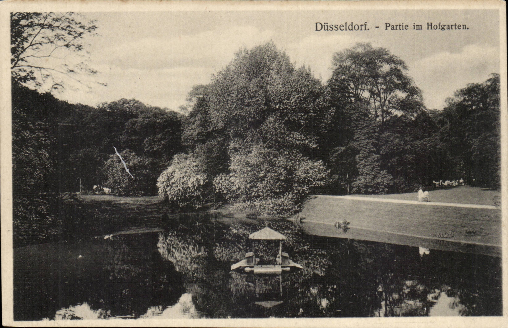 CPA Dusseldorf PArtie im Hofgarten