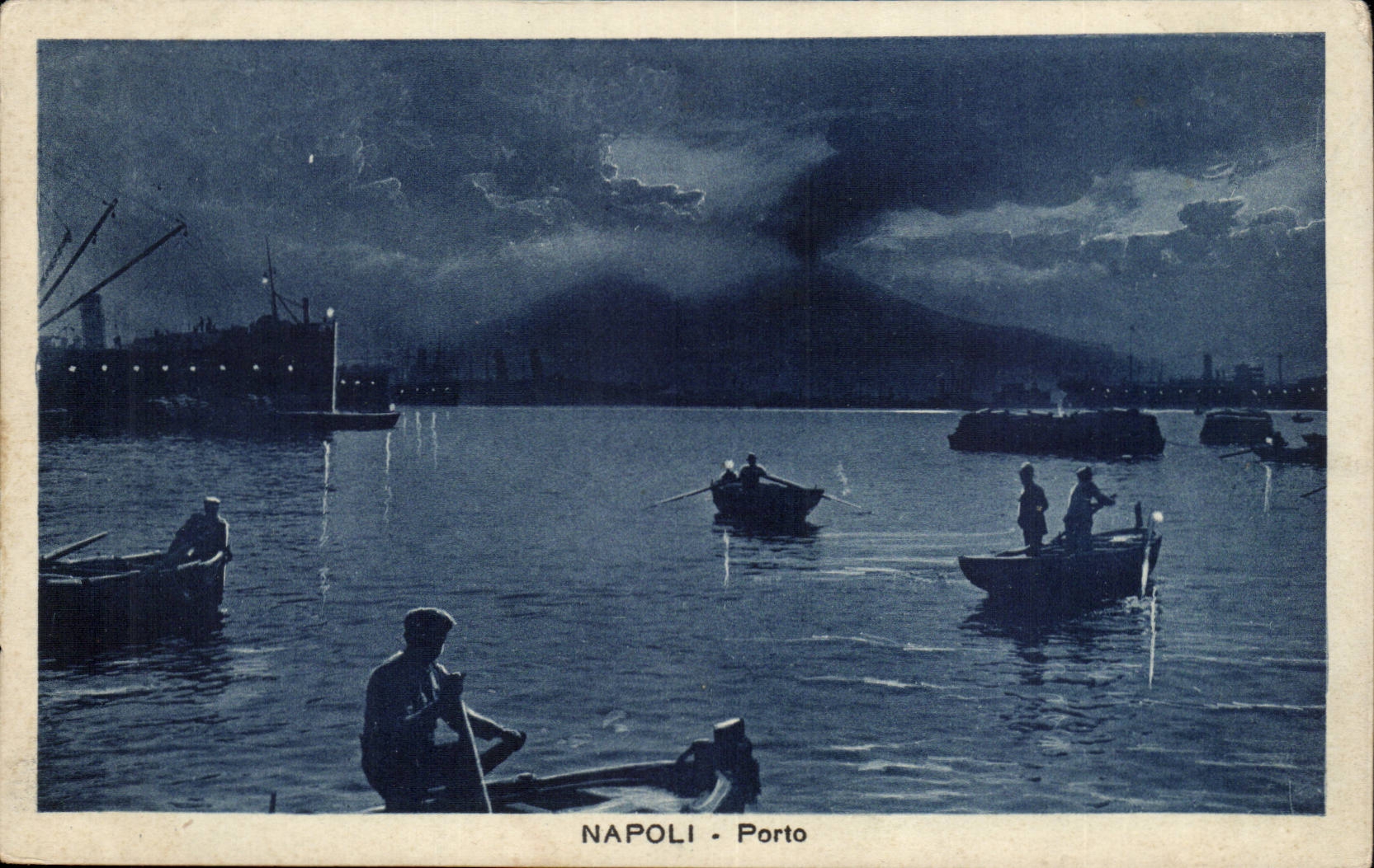 italie Italie Napoli CPA Porto