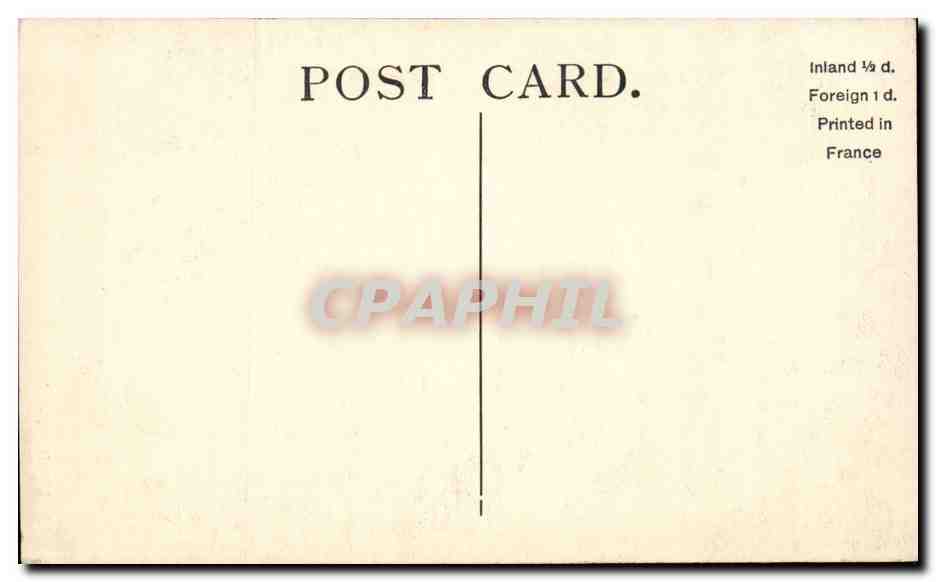 CPA Grande Bretagne London Londres Westminster abbey North West — Verso