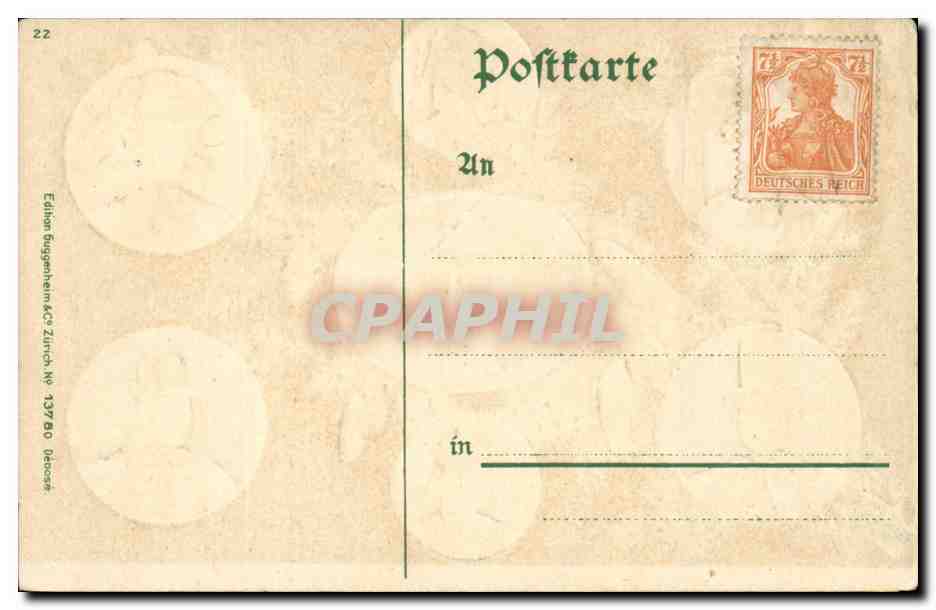 CPA Gruss aus dem Schwarzwald (folklore) — Verso
