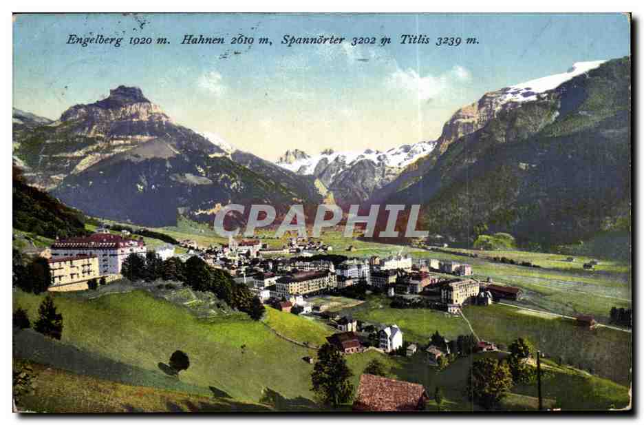 CPA Suisse Engelberg Hahnen Spannorter Titlis