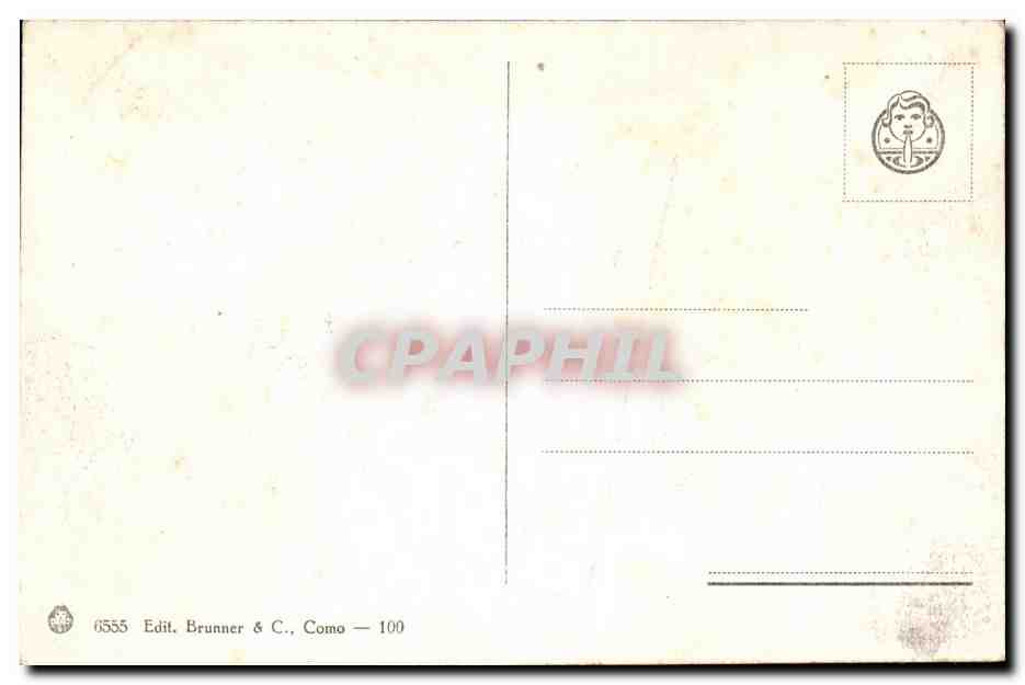 CPA Italie Italia Roma Via Romentana — Rückseite