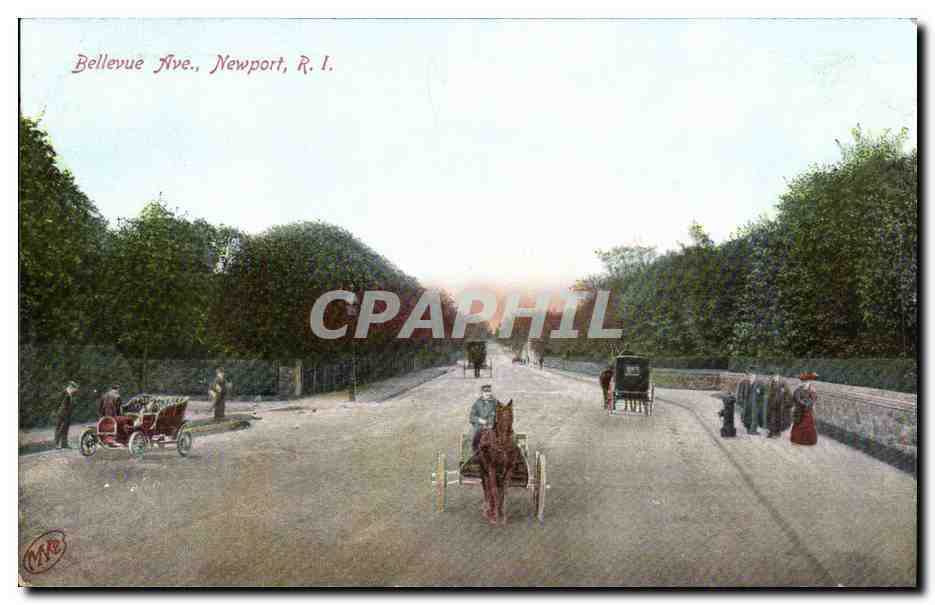 CPA Etats Unis Bellevue Ave Newport Ri