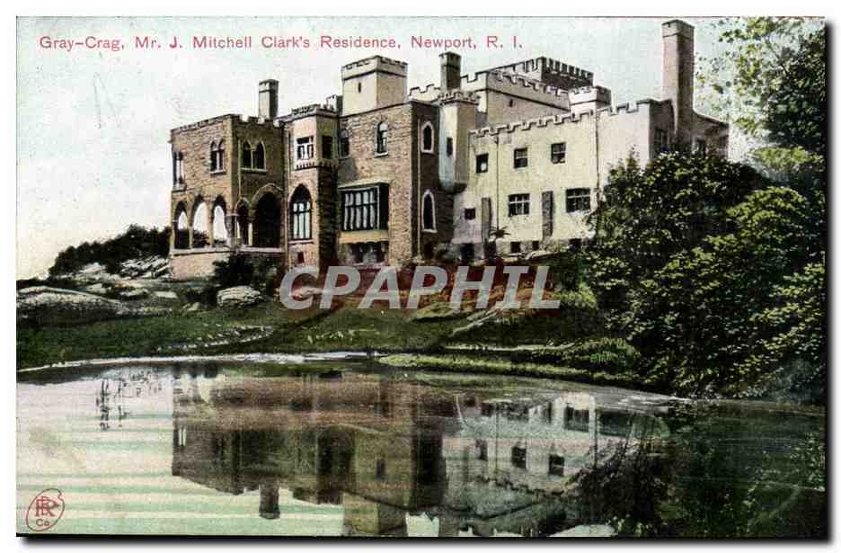 CPA Etats Unis Gray Crag MR J Mithcell Clark's residence Newport Ri