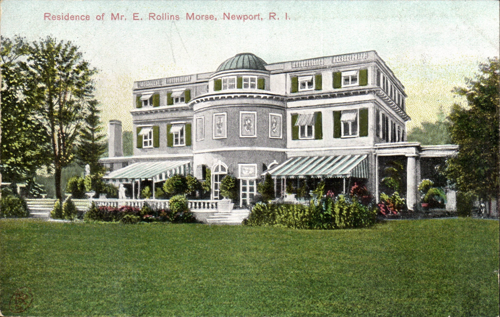 CPA Etats Unis Residence of Mr Rollins Morse Newport Ri