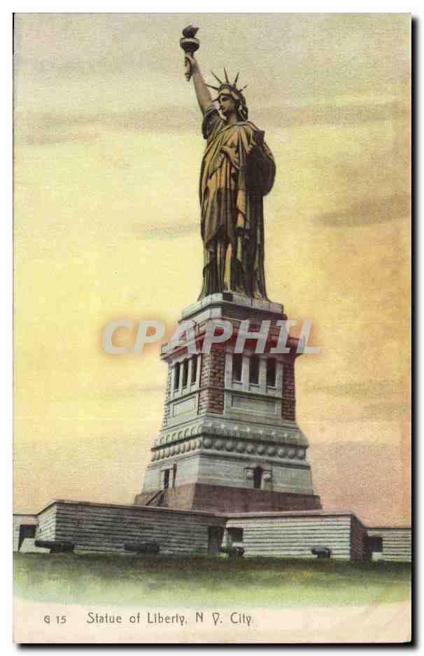 CPA Etats Unis Statue of Liberty NY