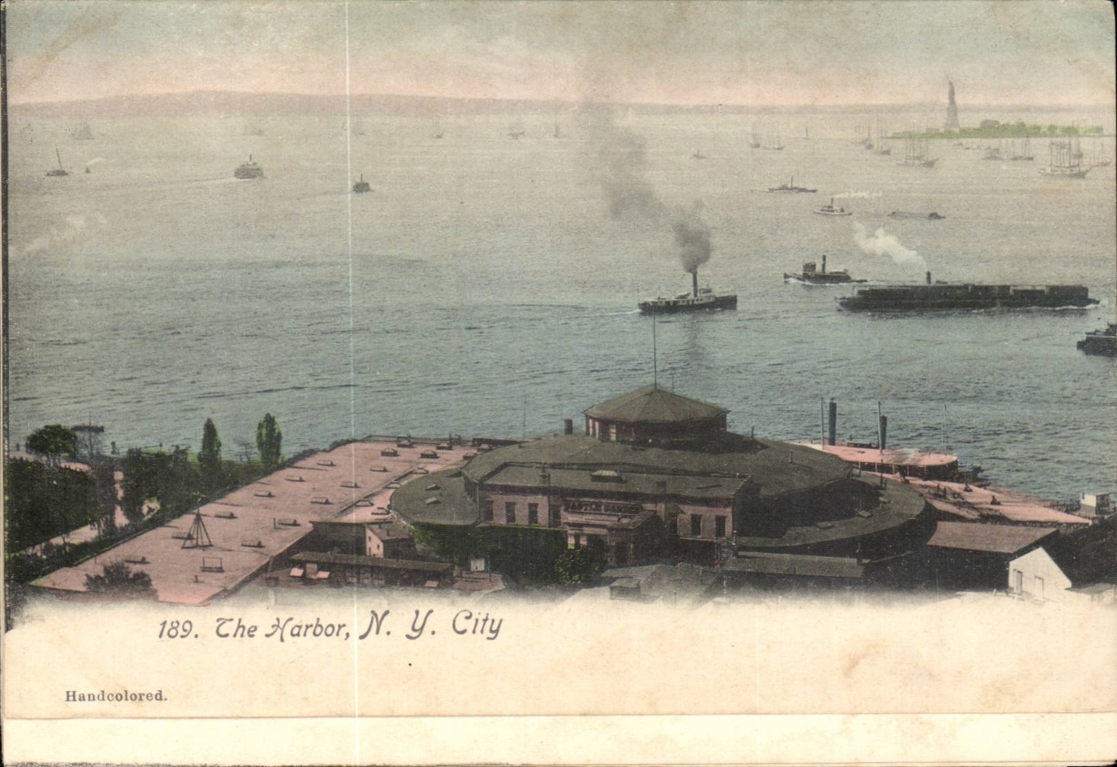 CPA Etats Unis The harbor NY City