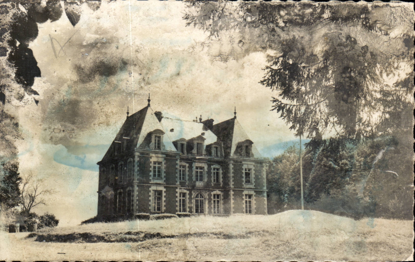 CPA Saint Leu la forte Chateau du bois Cordon