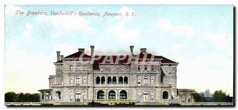 Etats unis The breakers Vanderbill's residence Newport Ri