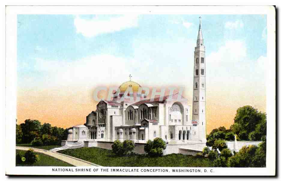 Etats unis National shrine of the immaculta conception Washington DC