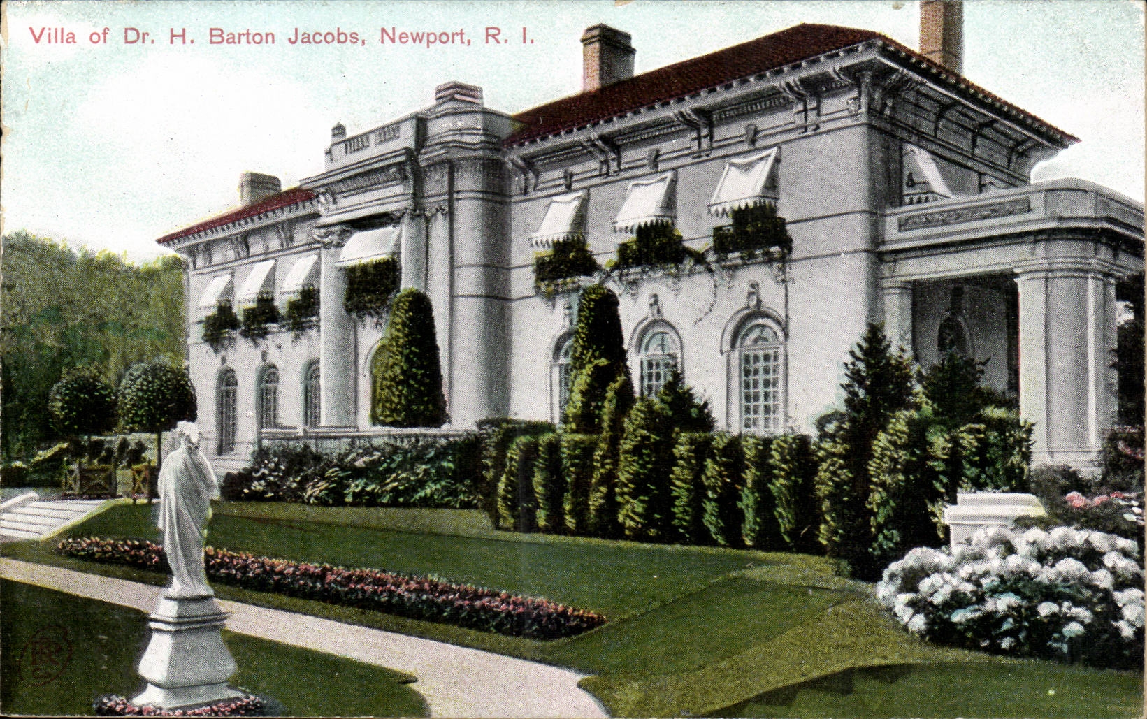 Etats Unis Villa of Dr Barton Jacobs Newport Ri