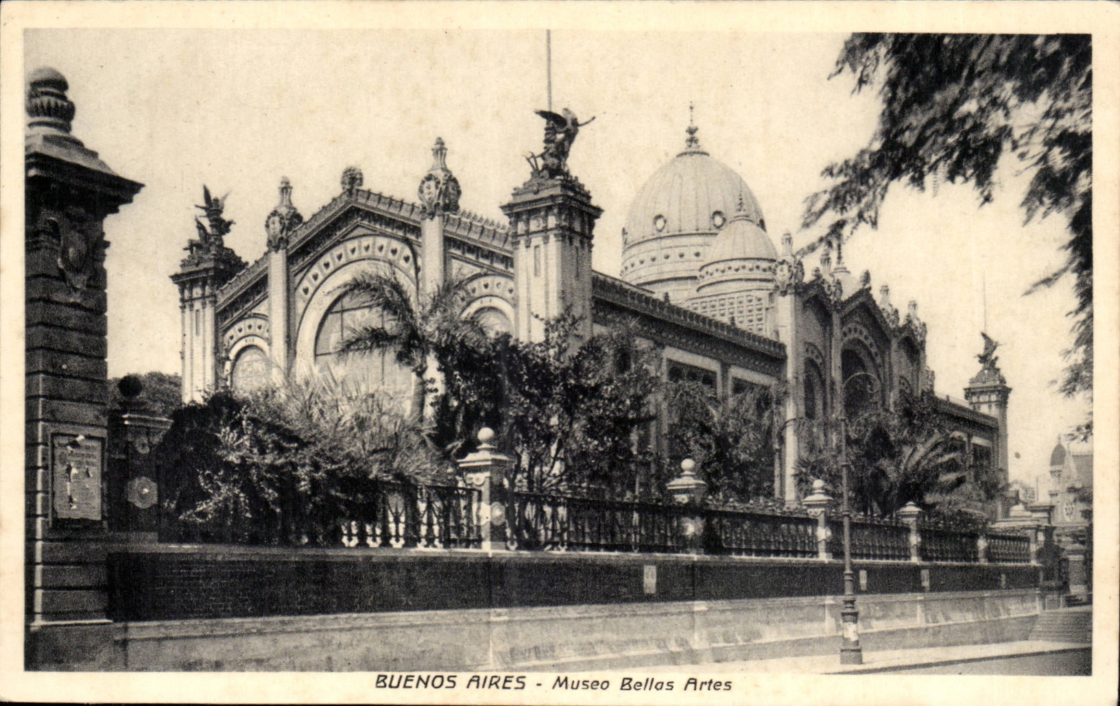 Argentine Argentina CPA Buenos Aires Museo Bellas Artes