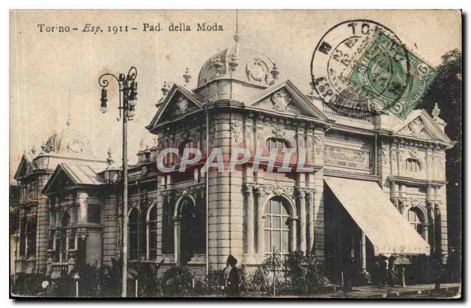 Italie Italie torino CPA Esp 1911 Pad della Moda (fashion palais de la mode)