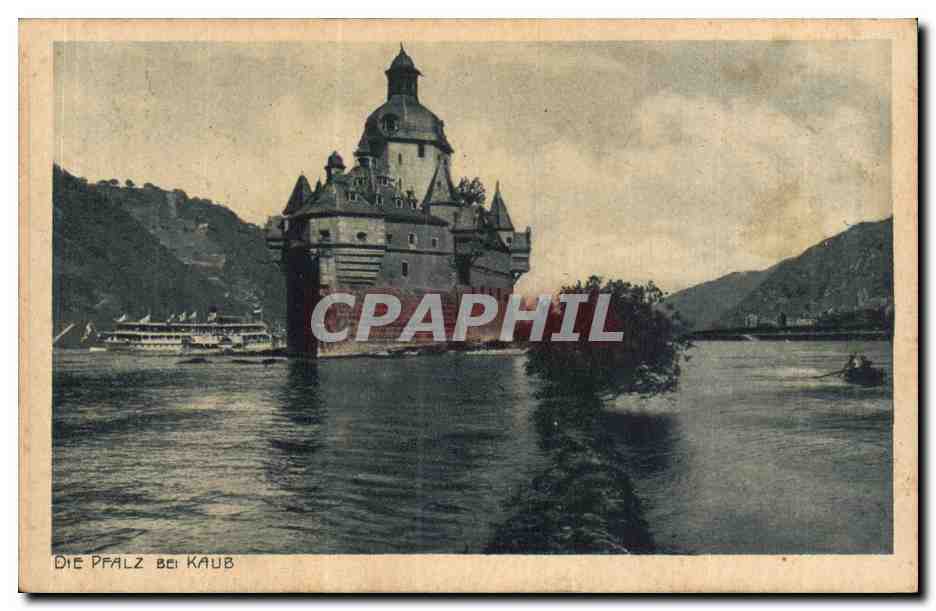 Suisse CPA Die Pfalz bei Kaub