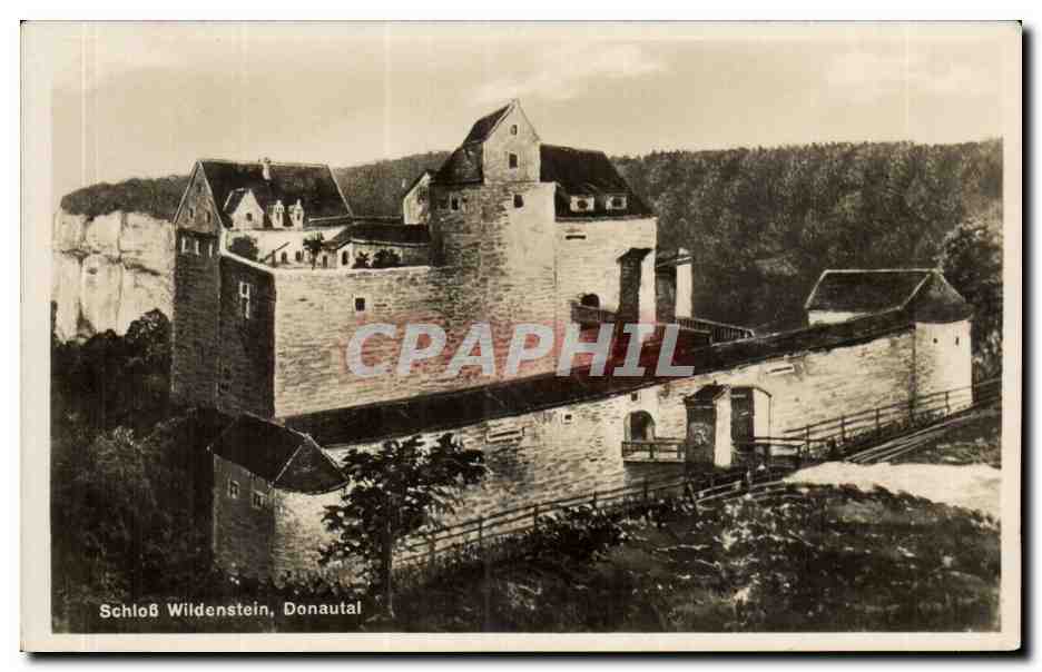 Allemagne CPA Schloss Wildenstein Donautal
