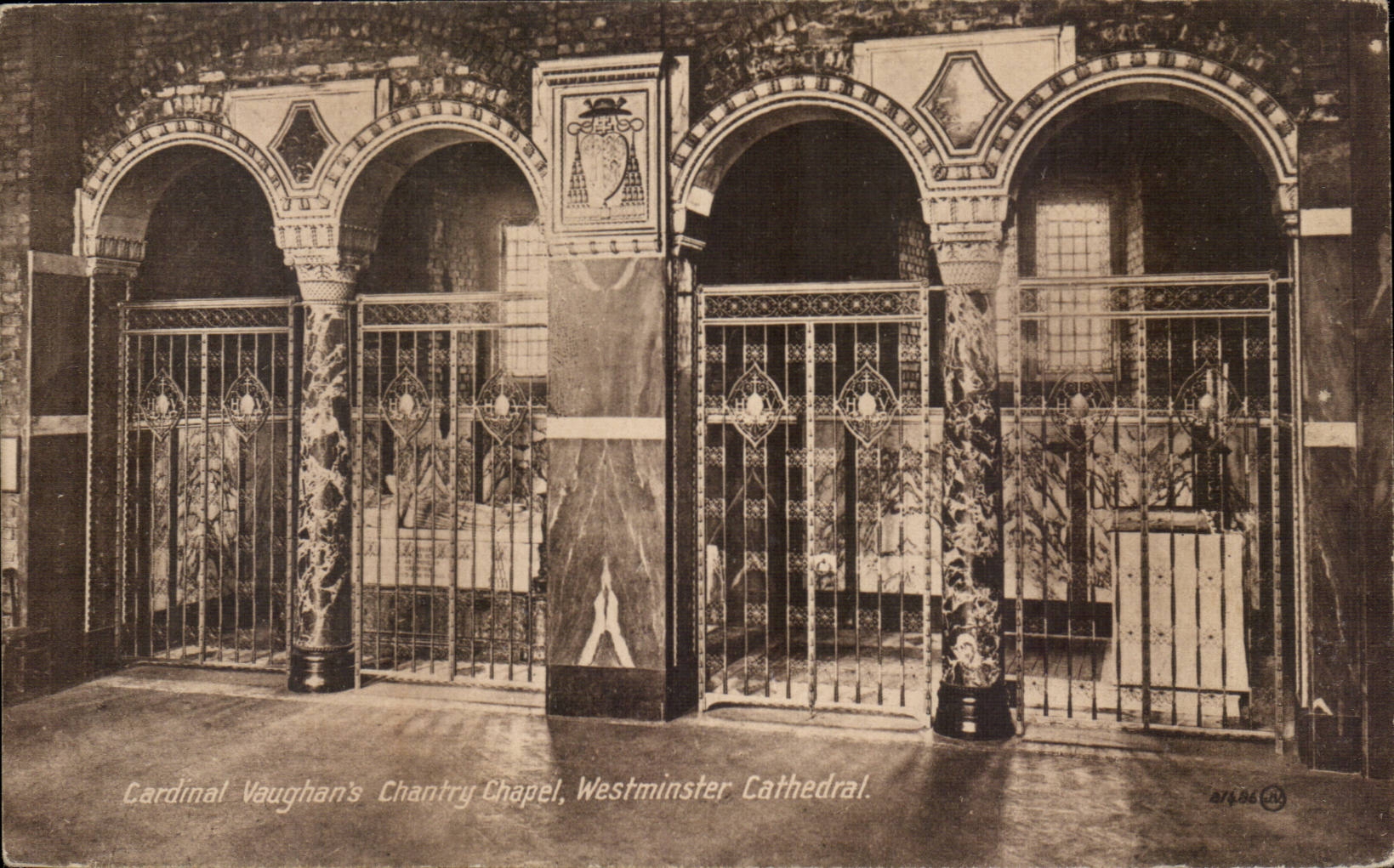 Angleterre - Engand - London - Cardinal Vaughan's Chantry Chapel Westminster Cathedral CPA 
