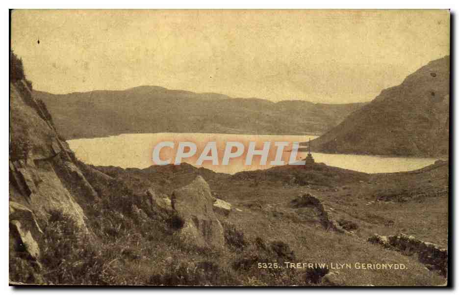 Angleterre - England - wales - llyn gerionydd - trefriw CPA 