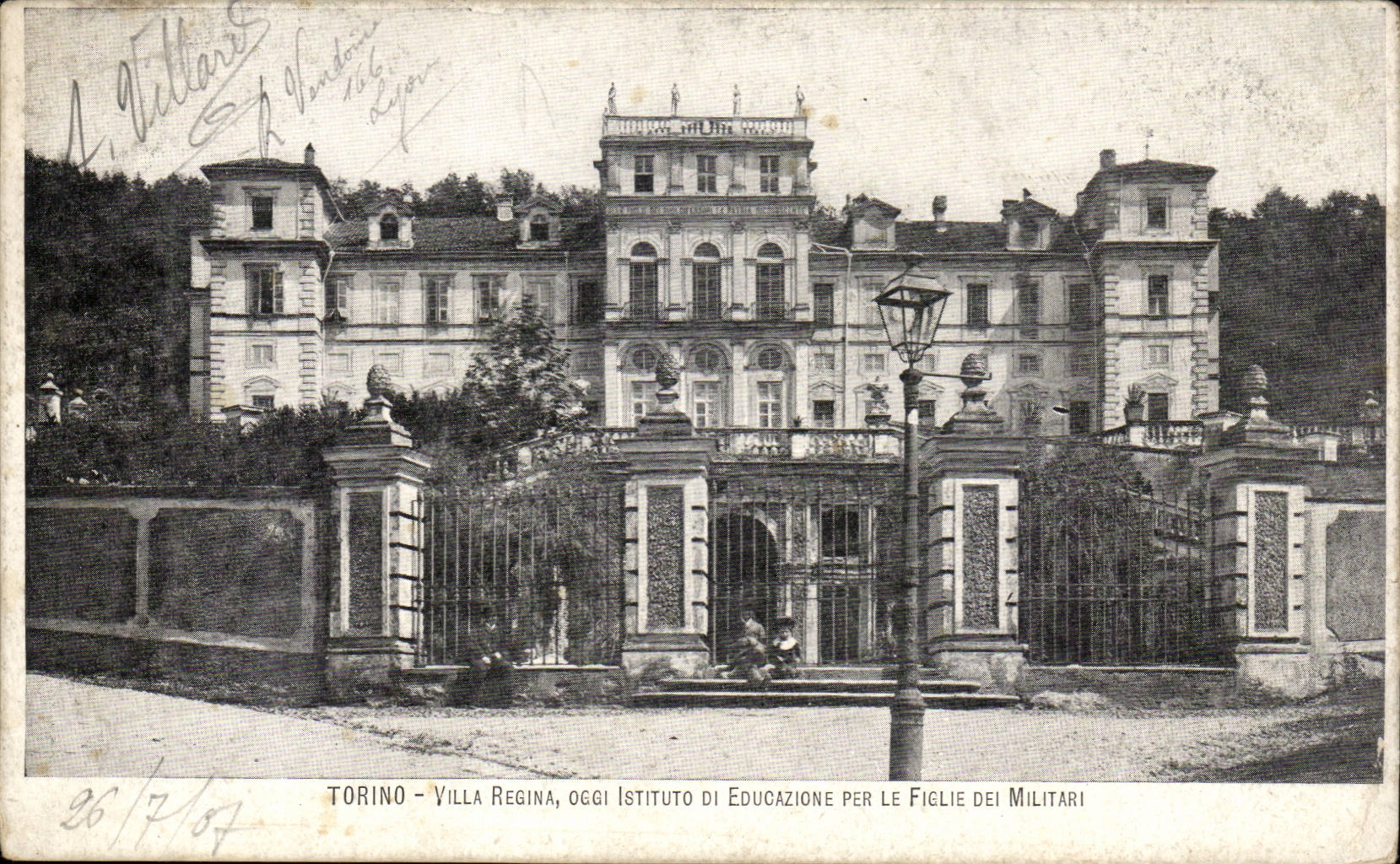 Italia - Italie - Torino - Turin - Villa Regina Oggi Instituto di educazione per le Figlie del Militari - CPA 