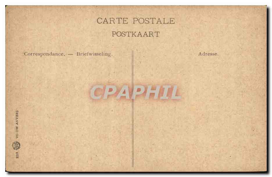 Belgique - Belgien - Ostende - Scene de Plage - - CPA  — Rückseite