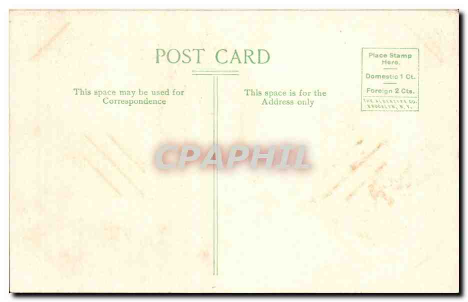USA - Etats Unis - Maryland - Annapolis - The Chapel - separated sheets - CPA  — Back