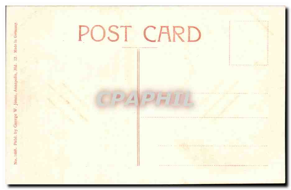 USA - Etats Unis - Maryland - Annapolis - Lover's Lane - Naval Academy - separated sheets - CPA  — Back