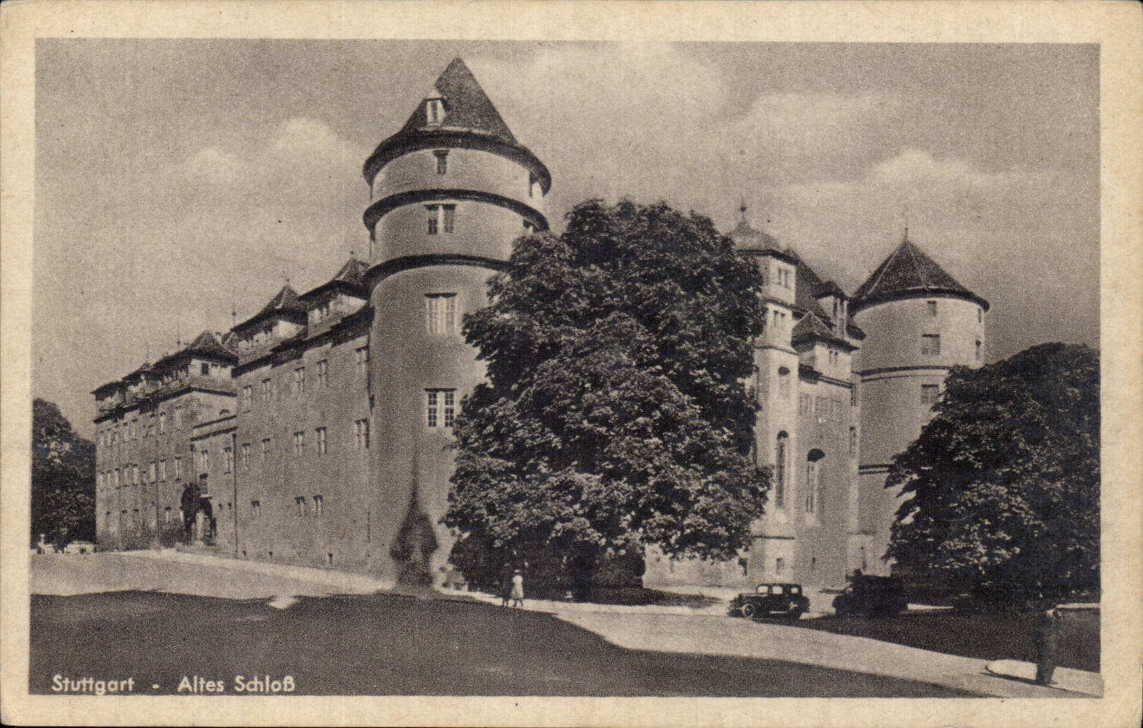 Allemagne Stuttgart CPA Altes Schloss