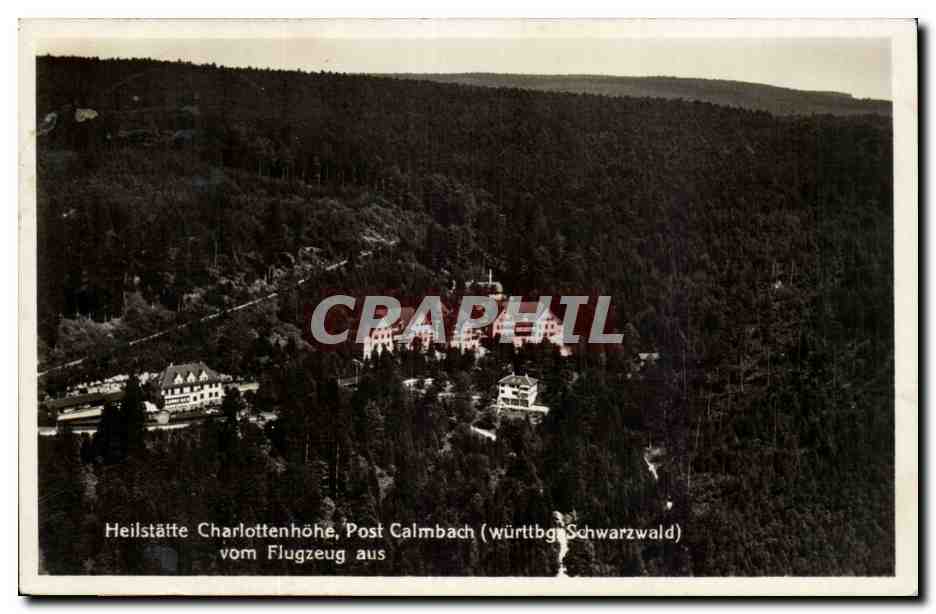 Allemagne CPA Heilstatte Charlottenhohe Post Calmbach 