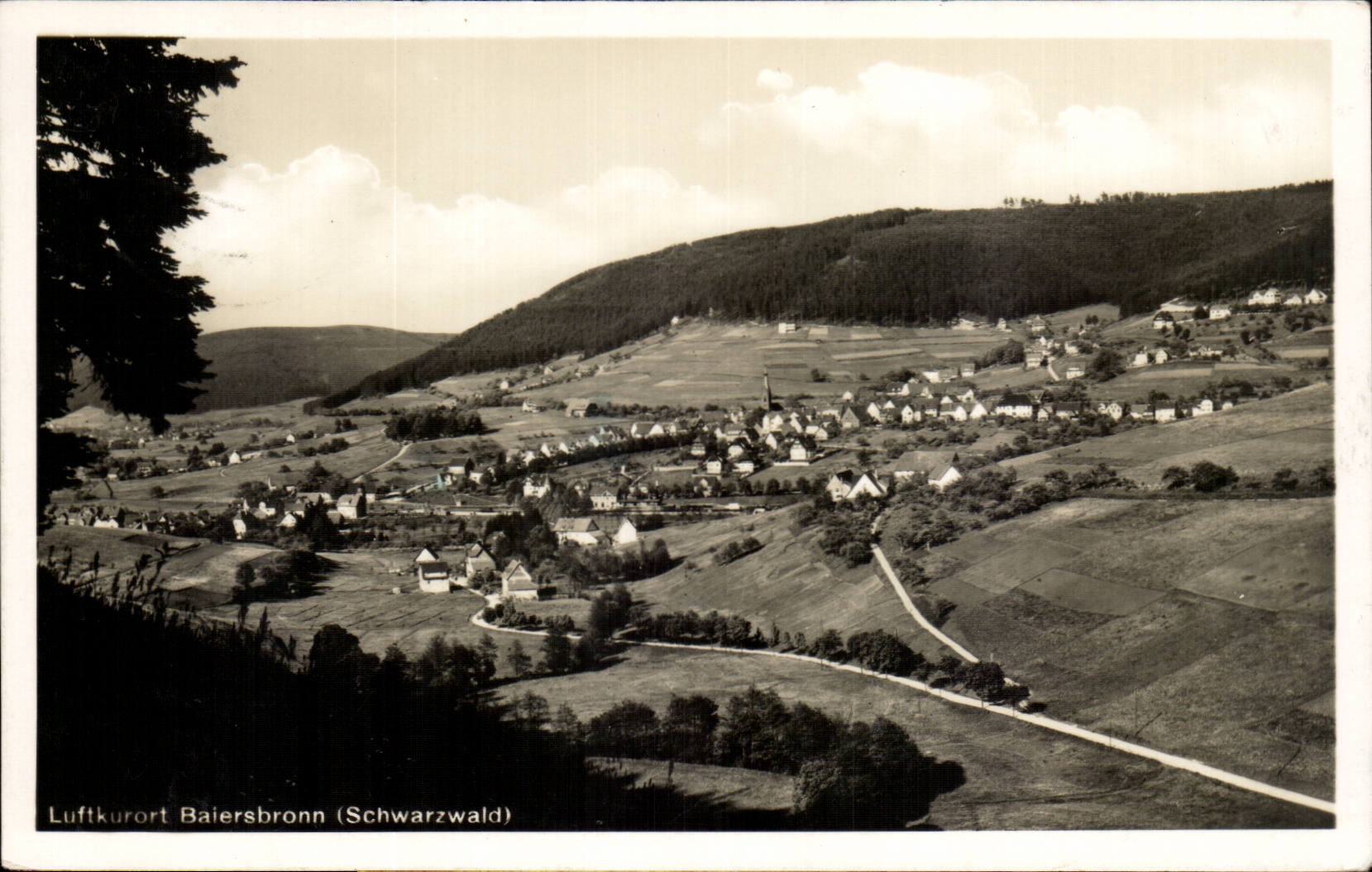 Allemagne CPA Lufturort Baiersbronn (Schwarzwald)