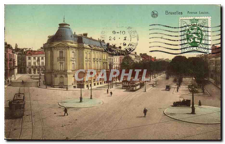 Belgie Belgique Bruxelles CPA Avenue Louise