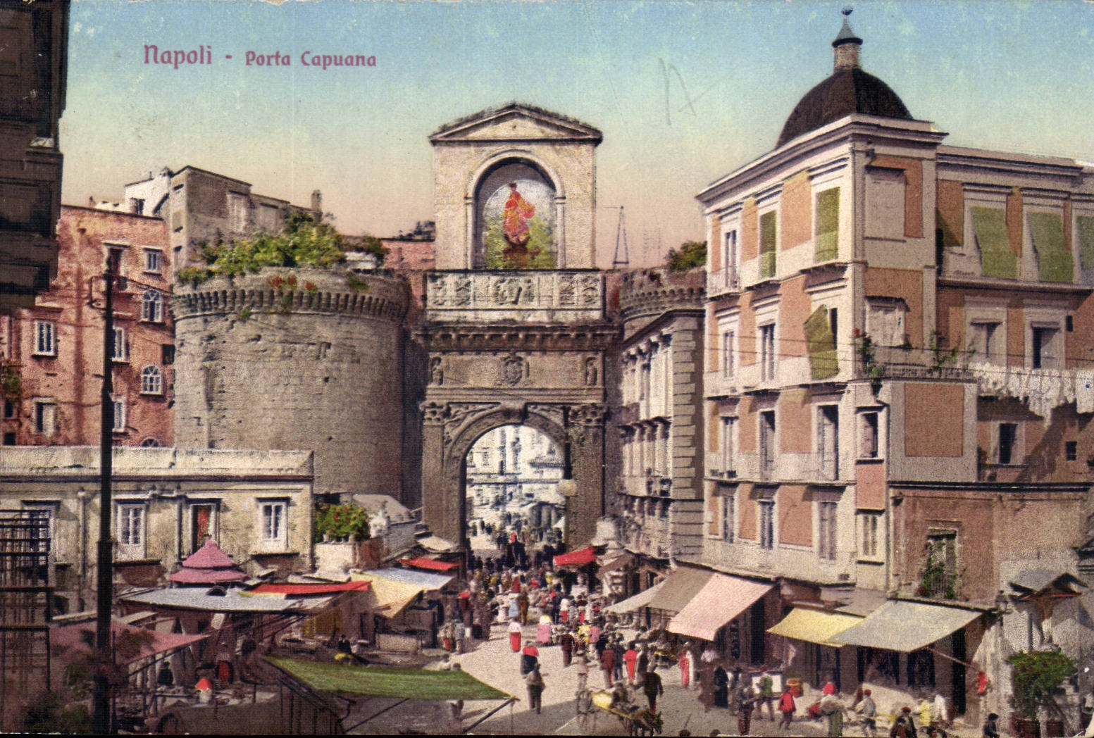 italie Italia Napoli Porta Capuana