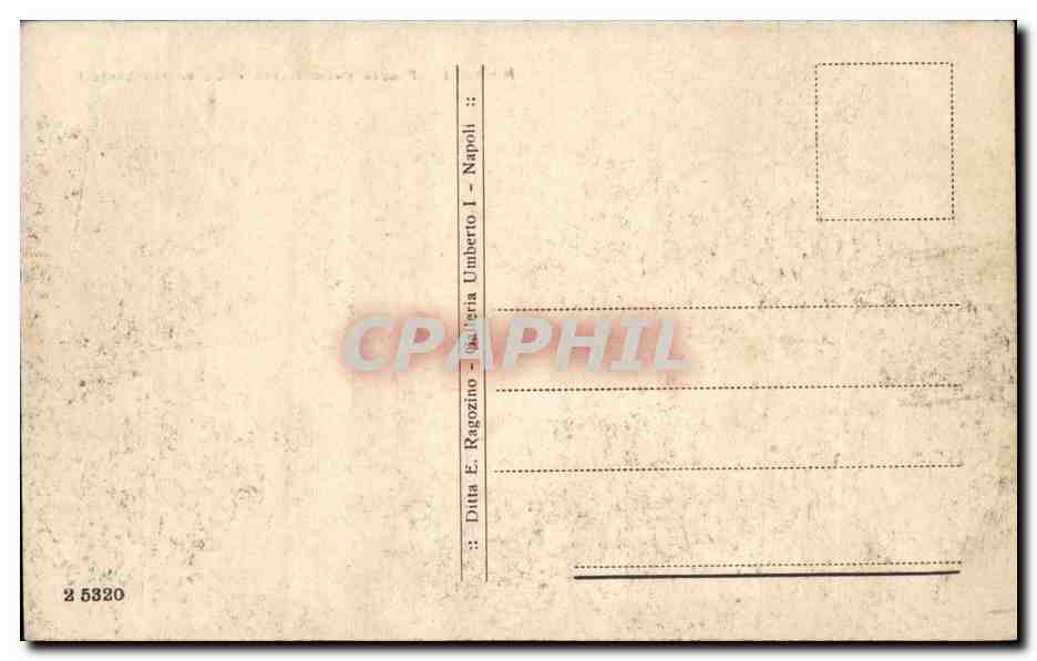 italie Italia Napoli CPA Piazzaz della Borsa e Corso Umberto 1 — Verso