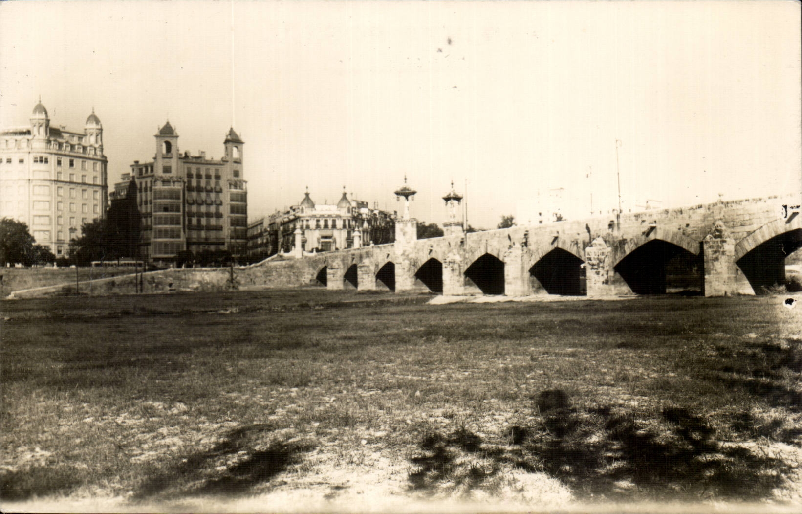 Espagne Espana Spain Puente del mar CPA 