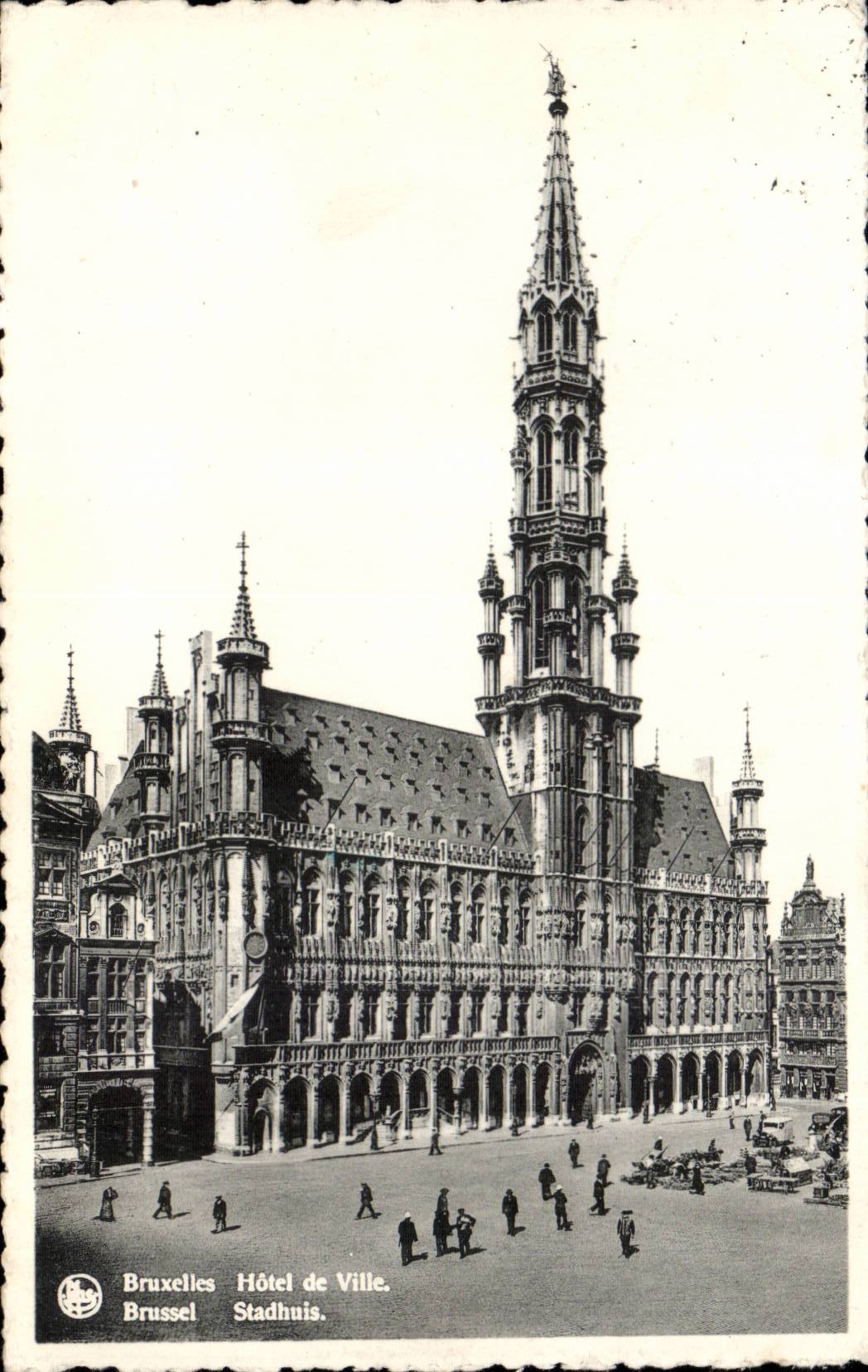 Belgie Belgique Bruxelles CPA Hotel de ville