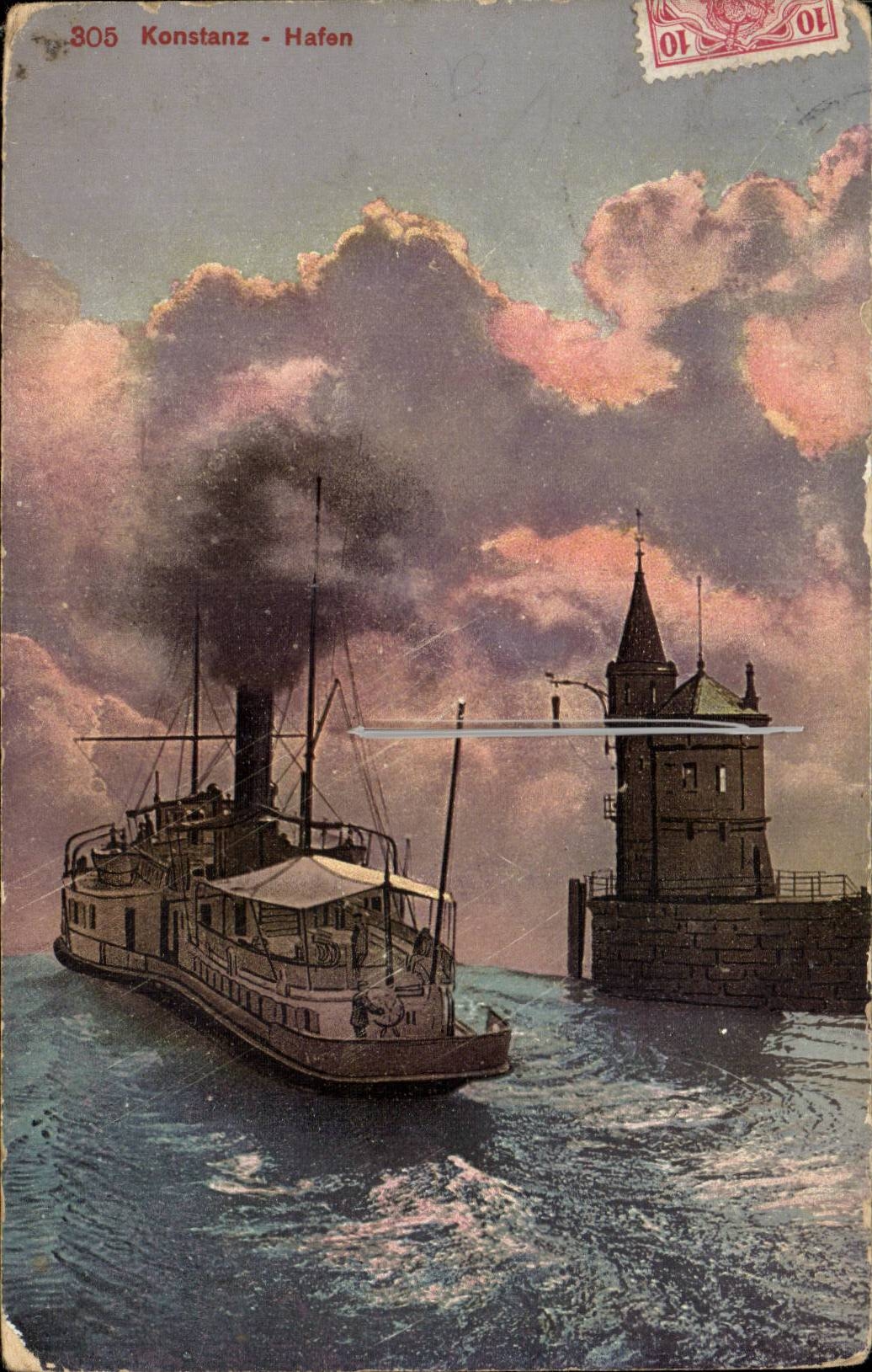 CPA Konstanz Hafen (bateau boat)