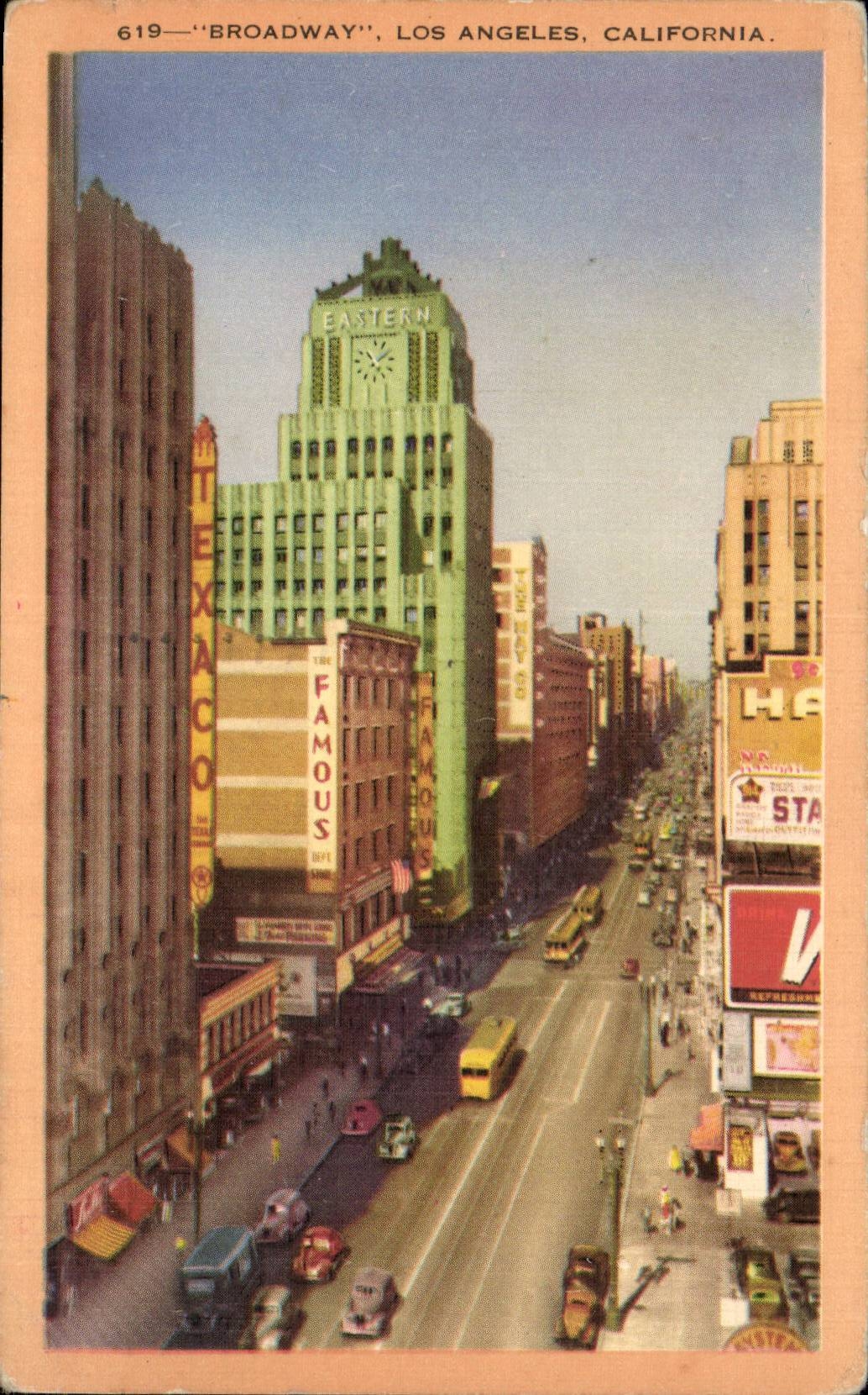 Etats Unis CPA Broadway Los Angeles Californie California