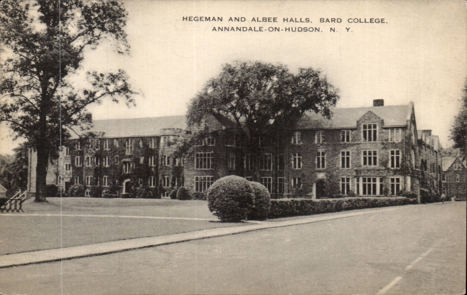 etats unis CPA Hegema n and Albee Halls Bard college Annandale on Hudson Ney York