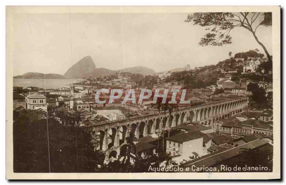 Bresil Brazil Aqueduco e Carioca Rio de Janeiro
