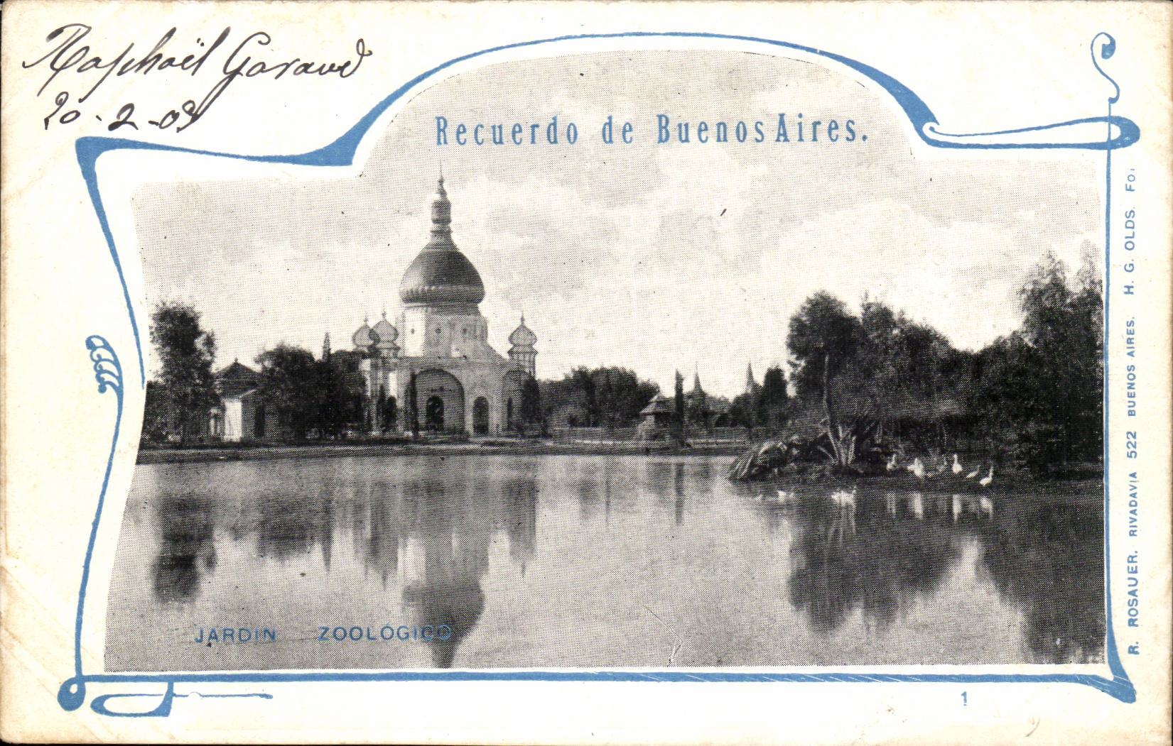 Argentine Recuerdo de Buenos Aires Jardin zoologique Argentina (zoo)
