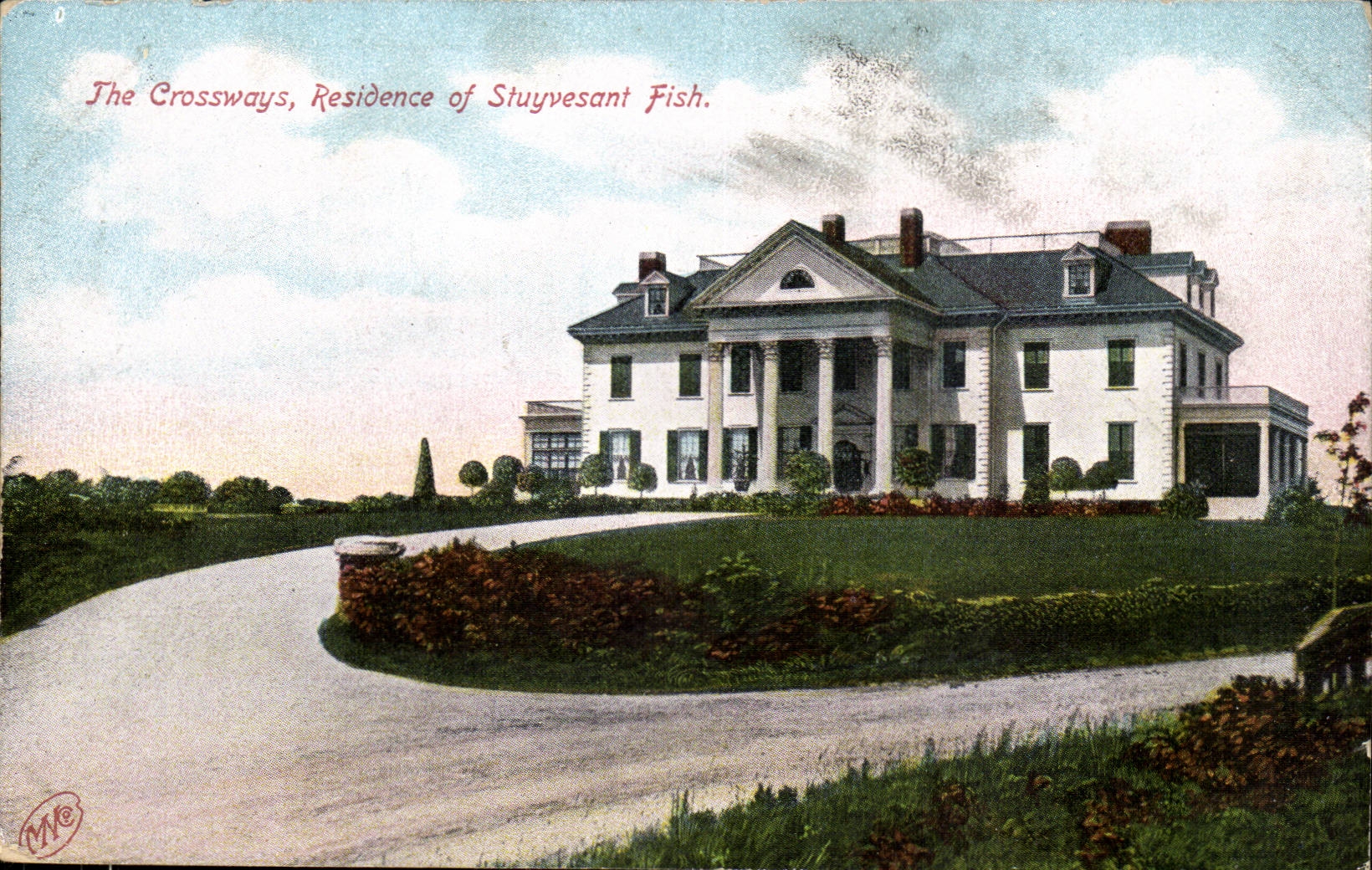 Etats unis CPA The crossways Residence of Stuyvesant Dish